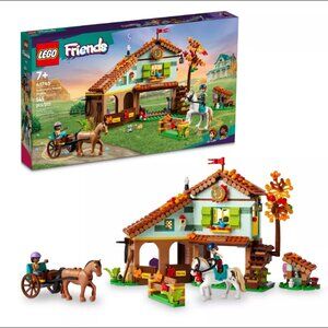 LEGO Friends Autumn's Horse Stable Role Play Building Toy #41745 (Brand New)